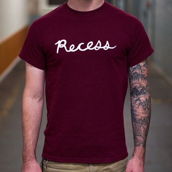 Recess Cursive T-Shirt-2