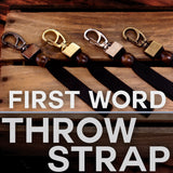First Word Design Throw-Strap