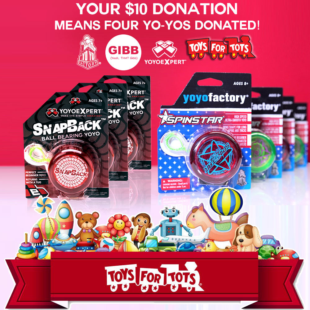 Toys for Tots 2025 DONATION via YoYoExpert
