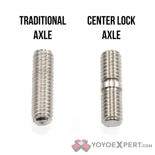 Titanium Center Lock Axle-5