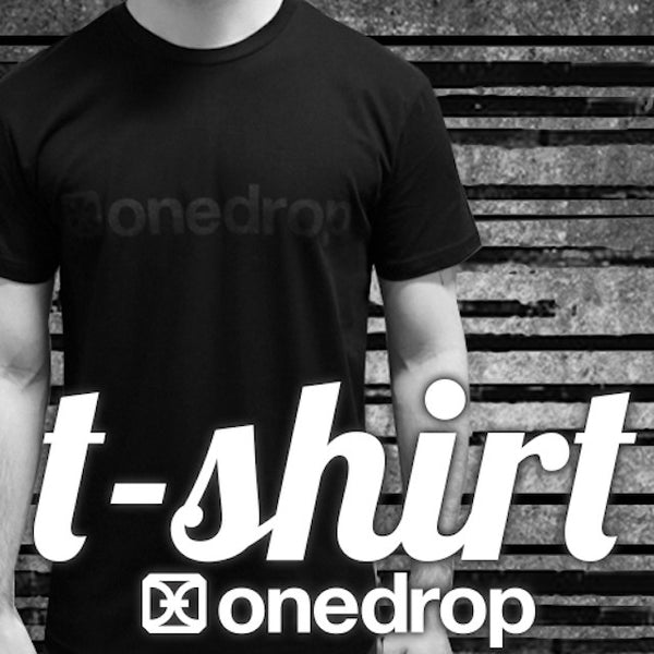 One Drop Blackout Logo T-Shirt-1
